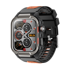 Smart Watch for Men 3ATM Waterproof Smartwatch 1.96 inch screen for Android and iOS Phones Fitness Tracker Watch with 100+ Sports Modes