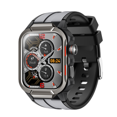 Smart Watch for Men 3ATM Waterproof Smartwatch 1.96 inch screen for Android and iOS Phones Fitness Tracker Watch with 100+ Sports Modes