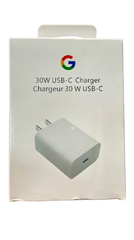 Google 30W USB Type-C Charger Adapter, Fast Charging for Pixel 8/7/6/5 Pro 7A/6A Rapid Support