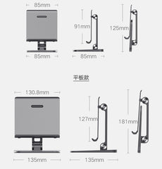 NNEDSZ Full Motion 3 in 1 Smartphone Tablet and Notebook Holder White